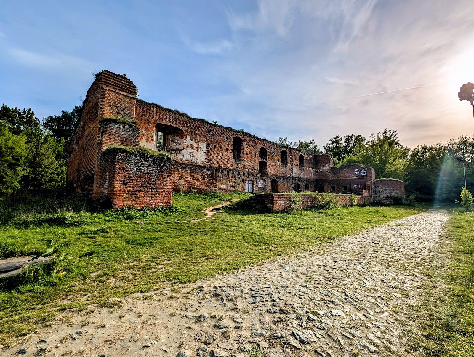 Zamek Dybów (Dybów Castle ruins), Torun